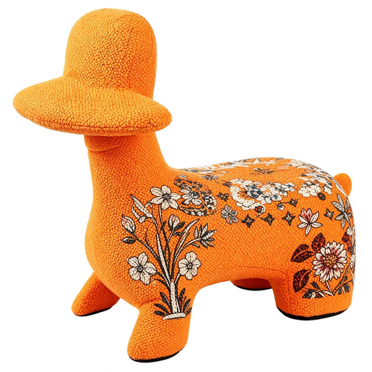 Duck Kids Stool Tangerine