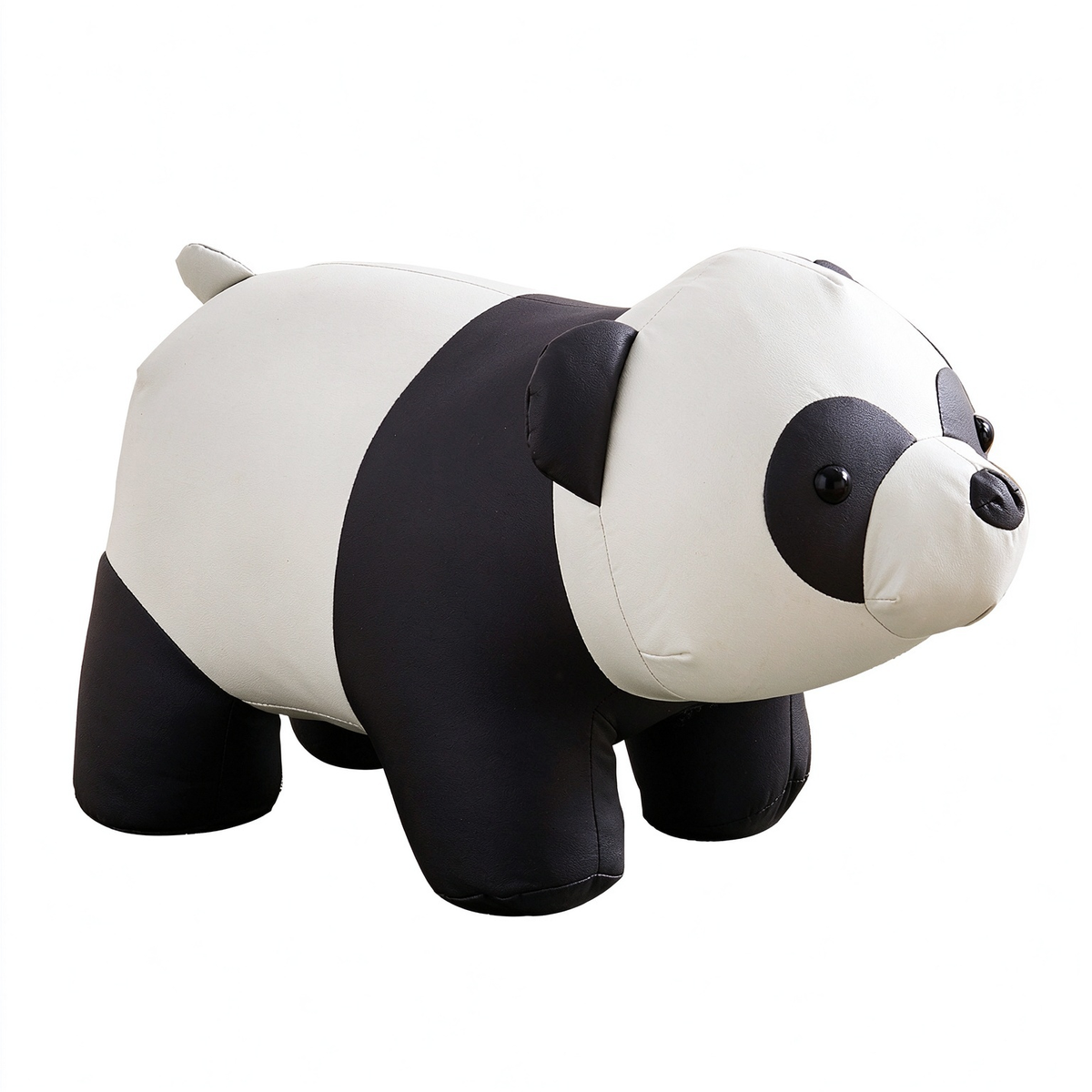 Black & White Panda Kids Animal Stool