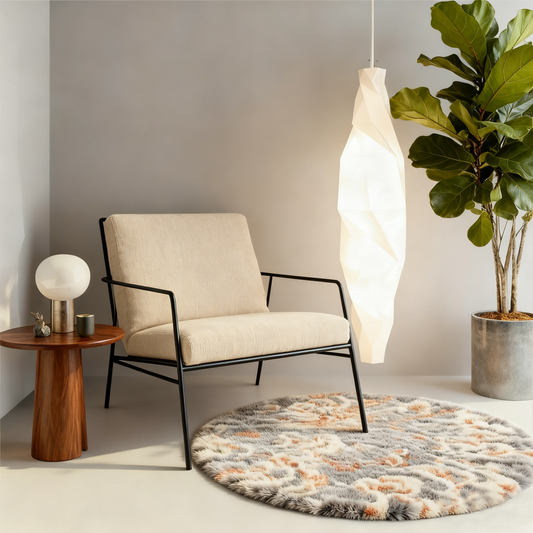 Vintage Round Rug
