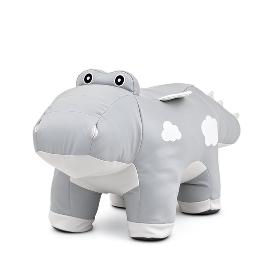 Grey Dinosaur Kids Animal Stool