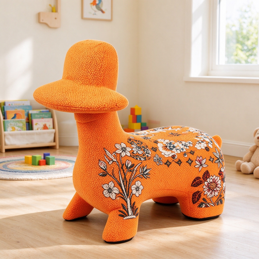 Duck Kids Stool Tangerine